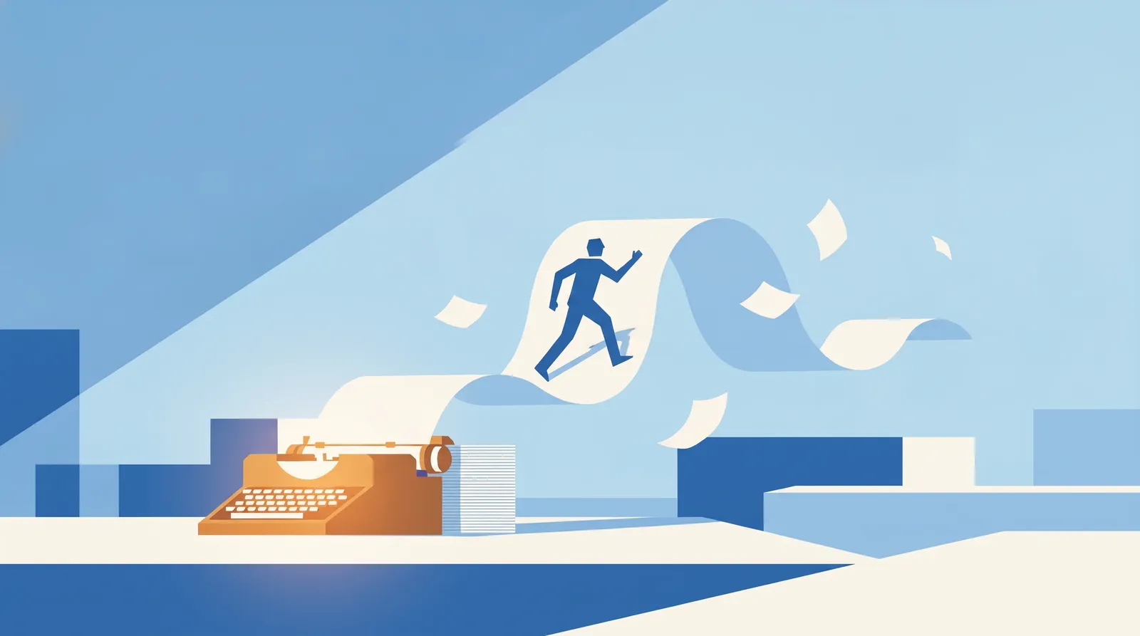 Illustration — Chat That Knows You're the Author, Not the Audience